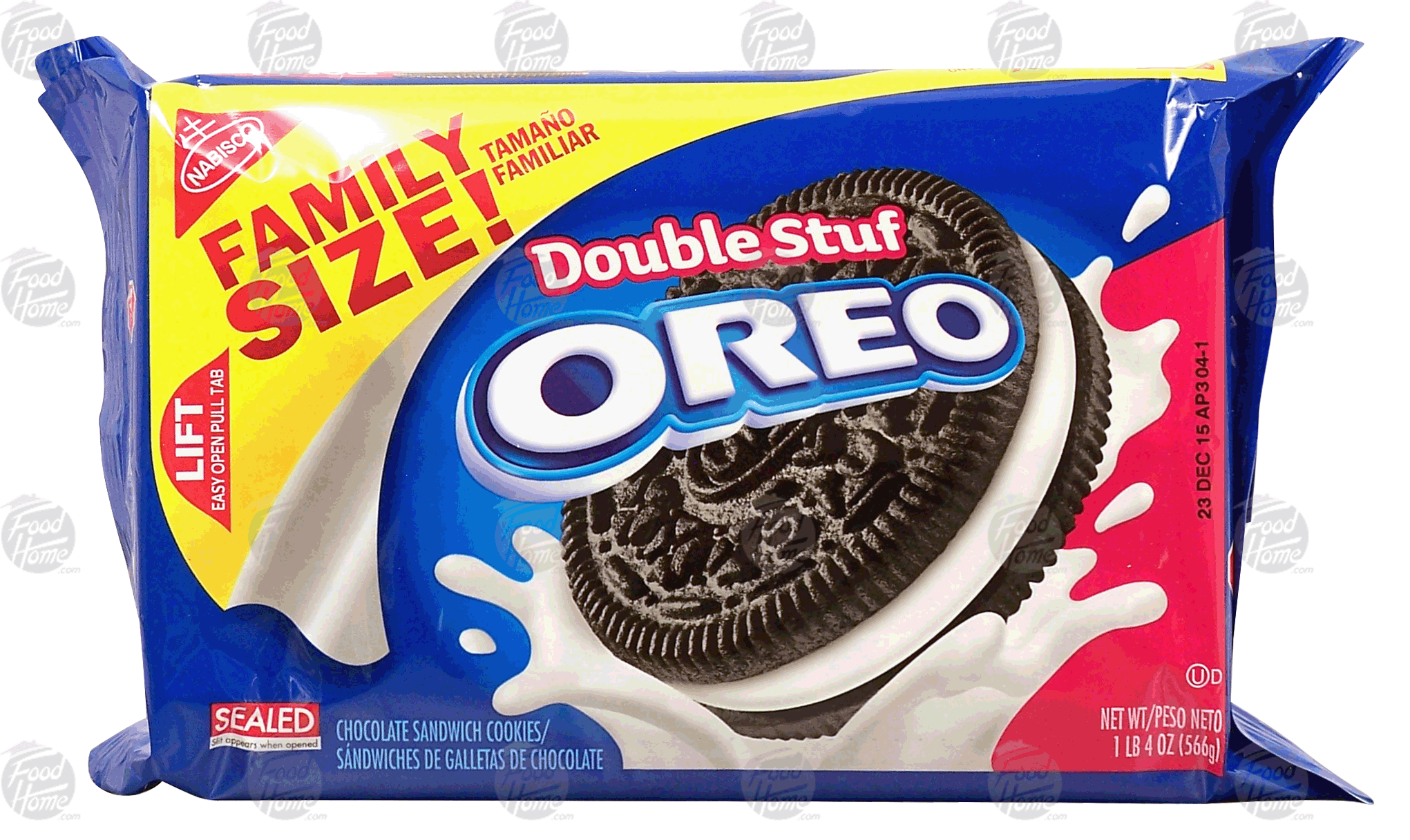 Nabisco Oreo double stuf; chocolate sandwich cookies Full-Size Picture